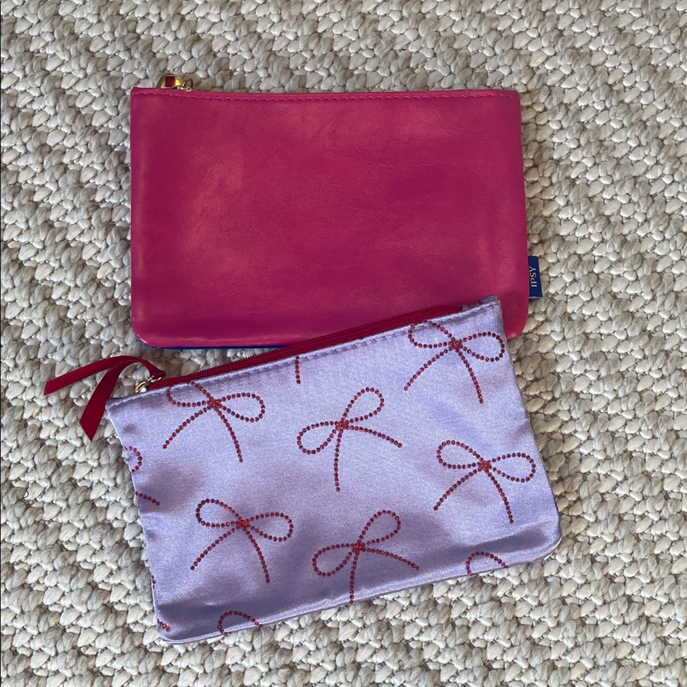 Ipsy Cosmetic Clutches - Set of 2